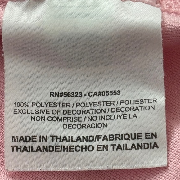 Nike Golf Dri-FIT Pink Short Sleeve Polo Shirt Womens Large Preppy - Picture 11 of 13